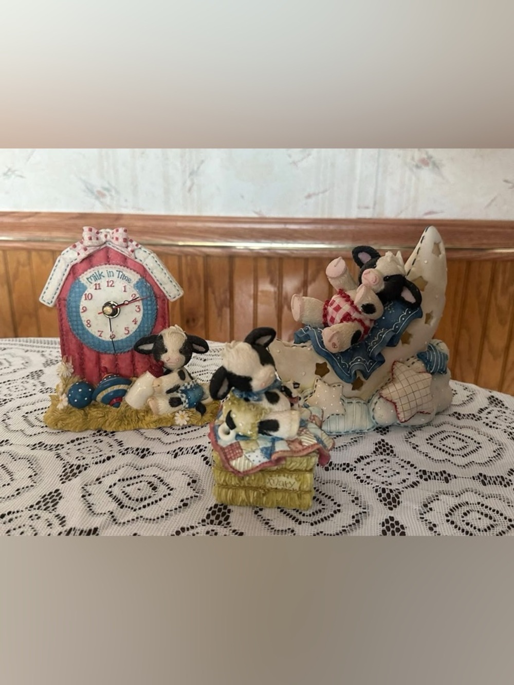 Mary Moo Moo Baby Nursery Lot